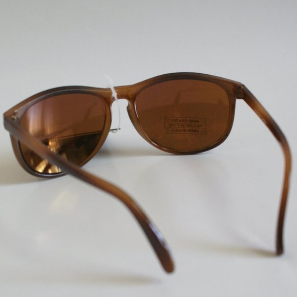 NWT True Vintage retro NylonOval Sports style Coppermax lens tech Sunglasses - Picture 4 of 5